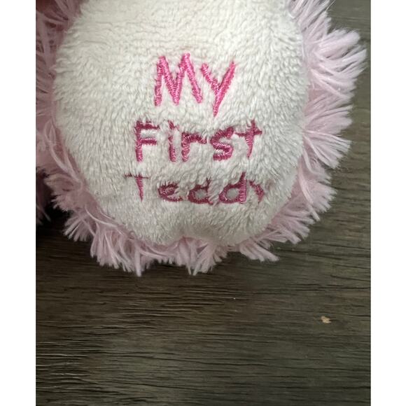 TY Pluffies My First‎ Teddy Sweet Baby Pink Bear Plush - Picture 4 of 7